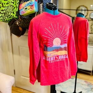 Desert Valley California Long Sleeve Graphic Tee